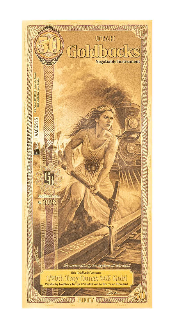 50 Goldback Note